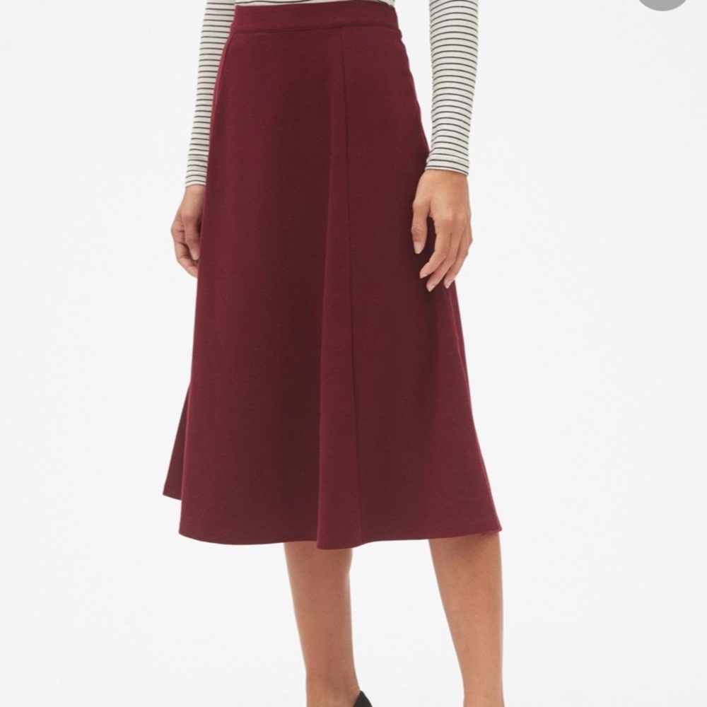 *2 for $20- Gap Wool-Feel Midi Skirt